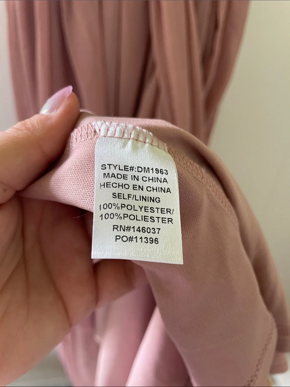 Wrap Maxi Dress in Dusty Rose